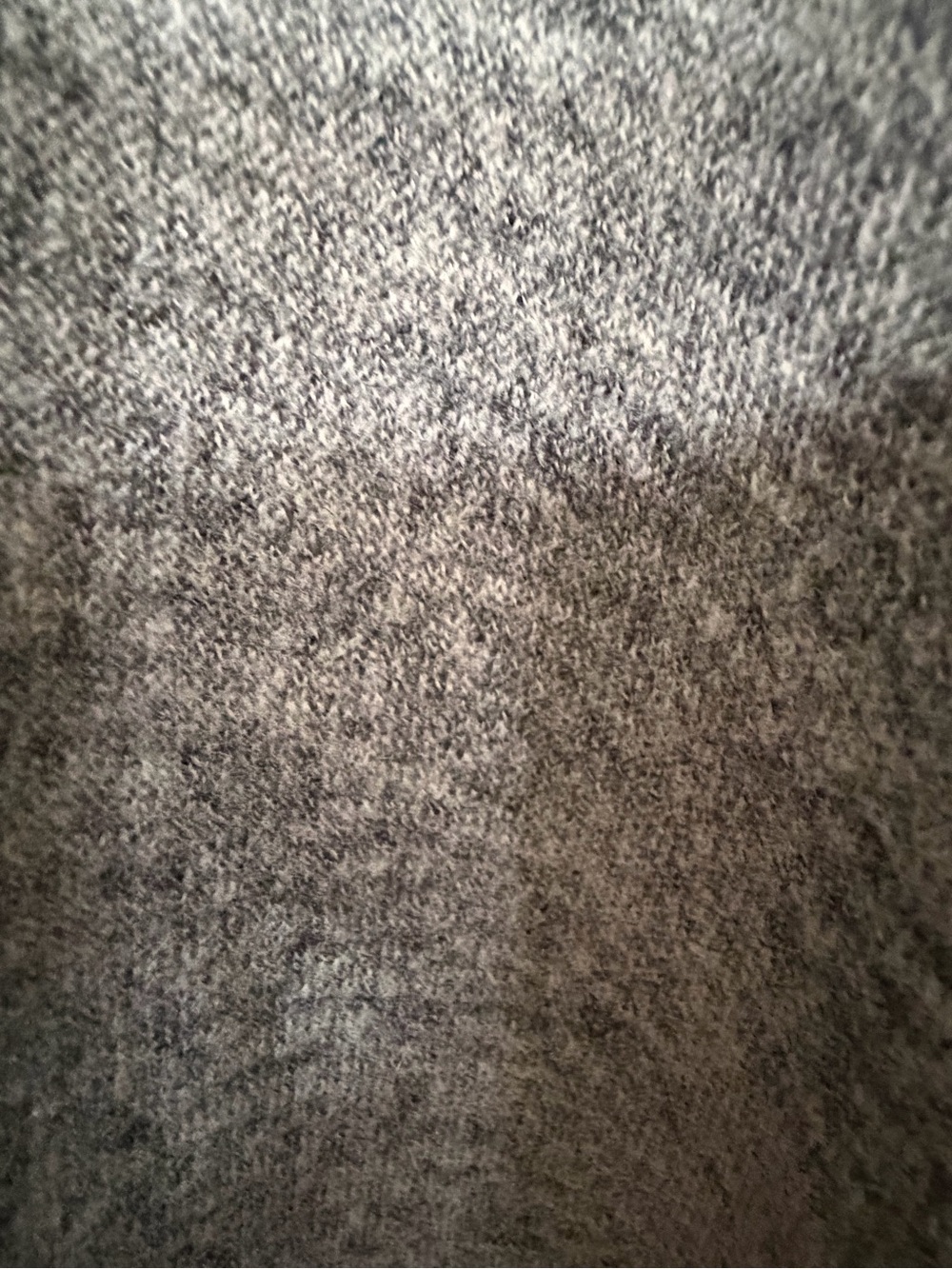 Lafayette 148 New York Heather Gray Open-Front Cardigan Medium cashmere blend - Picture 9 of 9